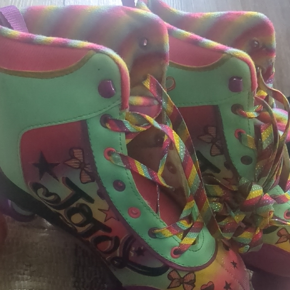 Colorful Kids Roller Skates